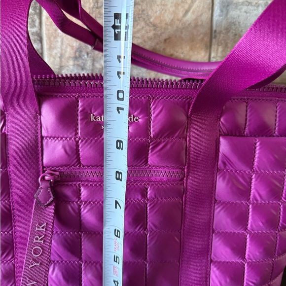 Kate Spade Pink Quilted Tote Bag - Picture 6 of 6